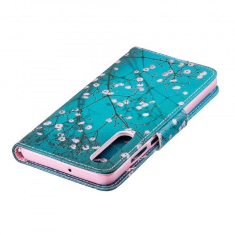 Flip Cover Huawei P30 Blomstrende Træ