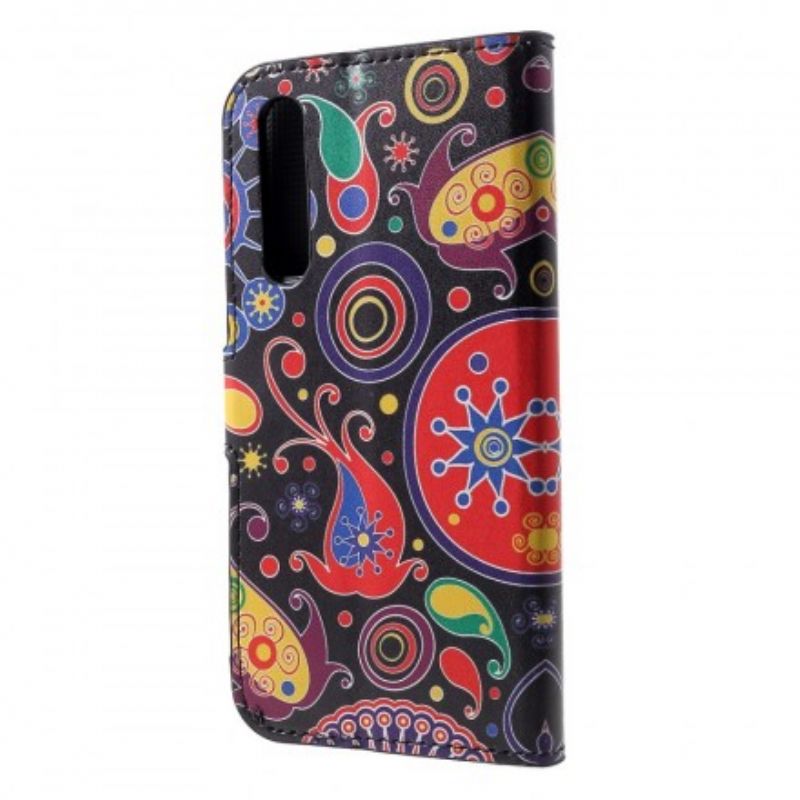 Flip Cover Huawei P30 Galaxy Design