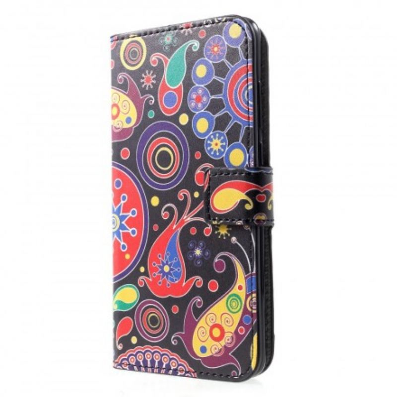 Flip Cover Huawei P30 Galaxy Design