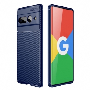 Cover Google Pixel 7 Pro Fleksibel Kulfibertekstur