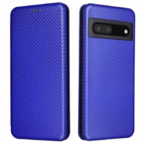 Cover Google Pixel 7 Pro Flip Cover Kulfiber