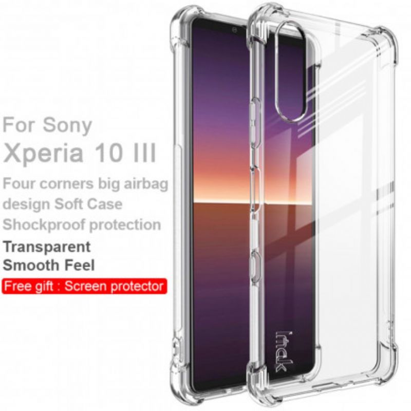 Cover Sony Xperia 10 III Transparent Imak