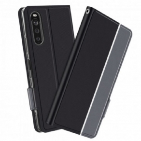 Flip Cover Sony Xperia 10 III Bicolor Baiyu-serien