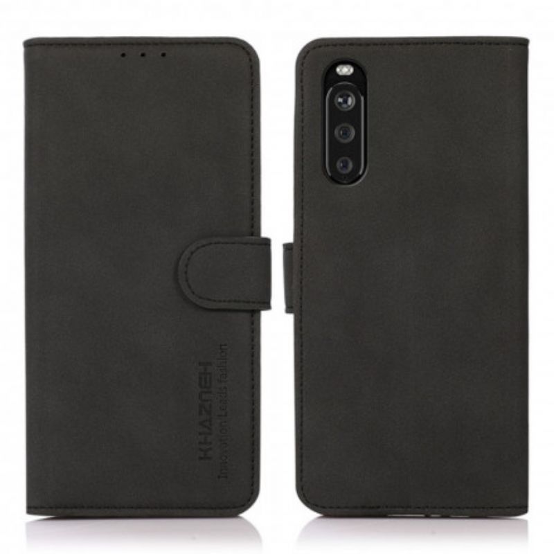 Flip Cover Sony Xperia 10 III Khazneh Modelædereffekt