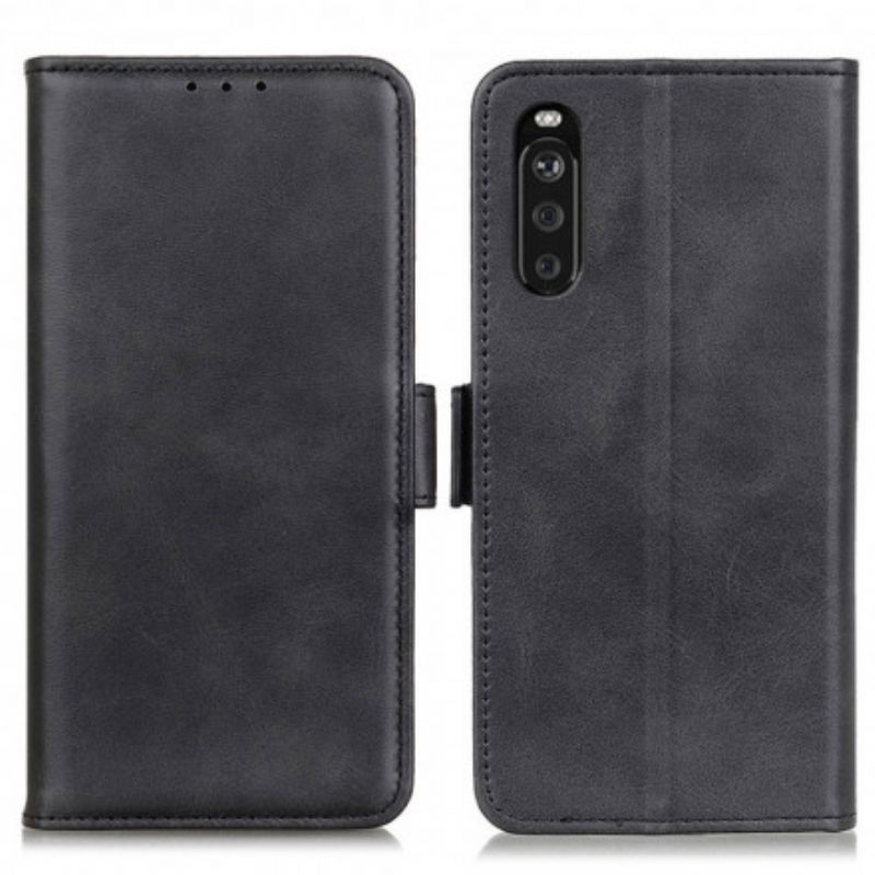 Flip Cover Sony Xperia 10 III Læder Cover Dobbeltklap