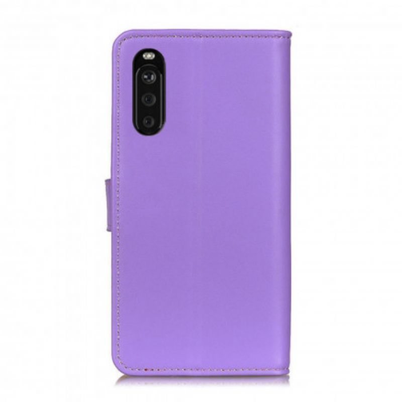 Flip Cover Sony Xperia 10 III Simpelt Kunstlæder