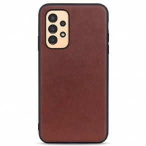 Cover Samsung Galaxy A13 Ægte Læder