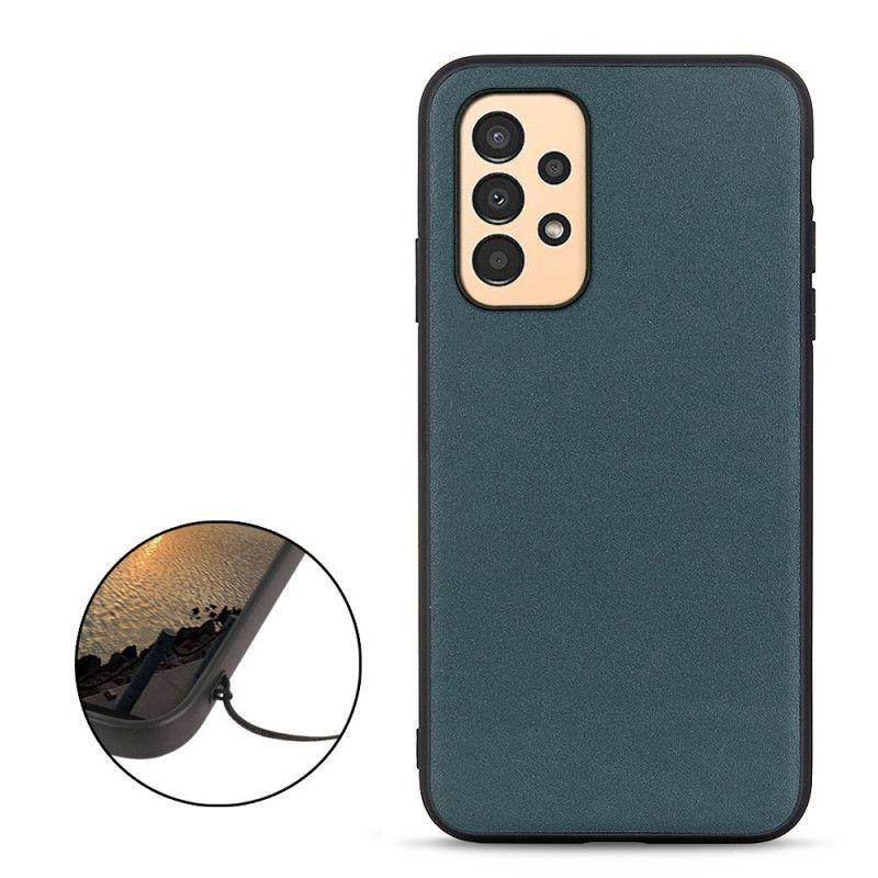 Cover Samsung Galaxy A13 Ægte Læder