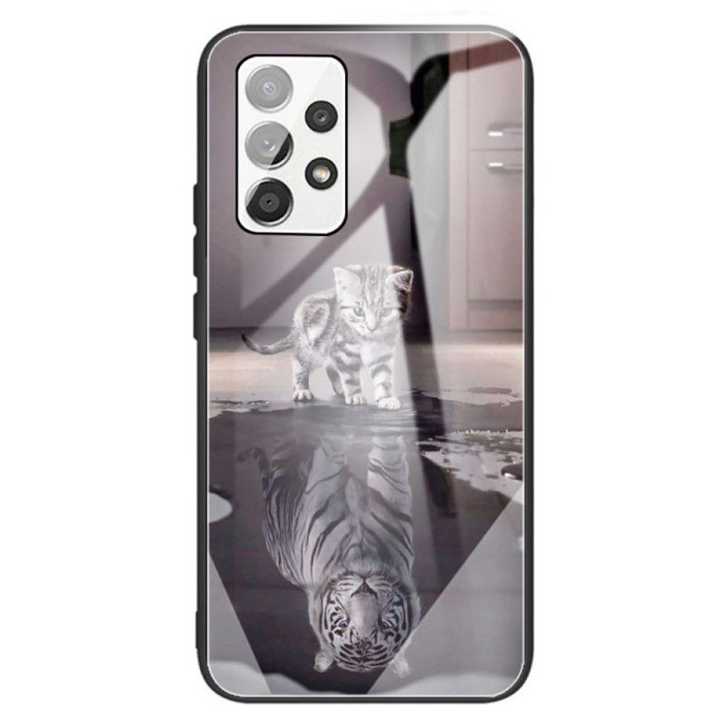 Cover Samsung Galaxy A13 Hærdet Glas Ernest The Tiger