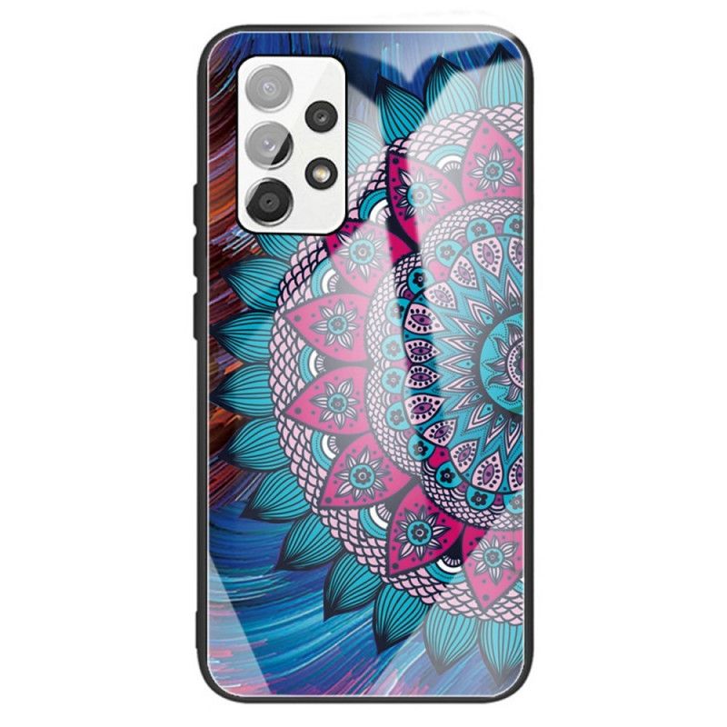 Cover Samsung Galaxy A13 Hærdet Glas Mandala