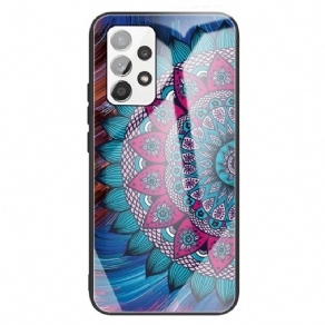 Cover Samsung Galaxy A13 Hærdet Glas Mandala