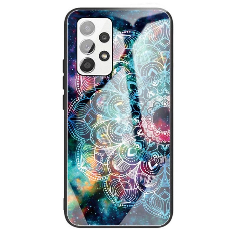 Cover Samsung Galaxy A13 Hærdet Glas Mandala