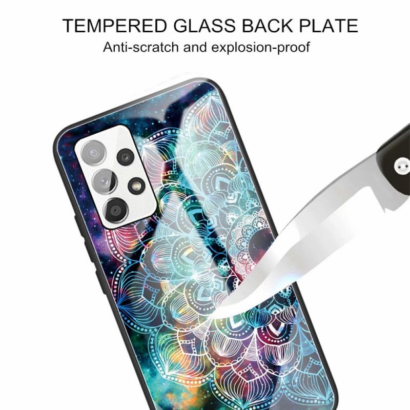 Cover Samsung Galaxy A13 Hærdet Glas Mandala