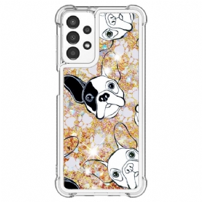 Cover Samsung Galaxy A13 Hr Glitter Dog