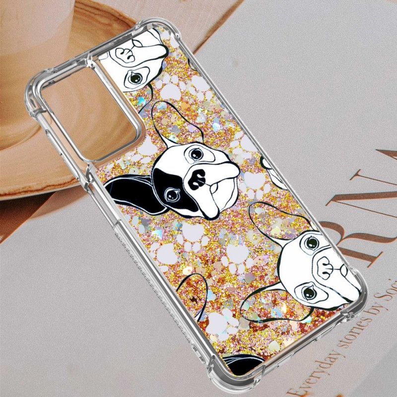 Cover Samsung Galaxy A13 Hr Glitter Dog