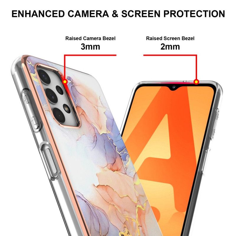 Cover Samsung Galaxy A13 Marmor Akvarel