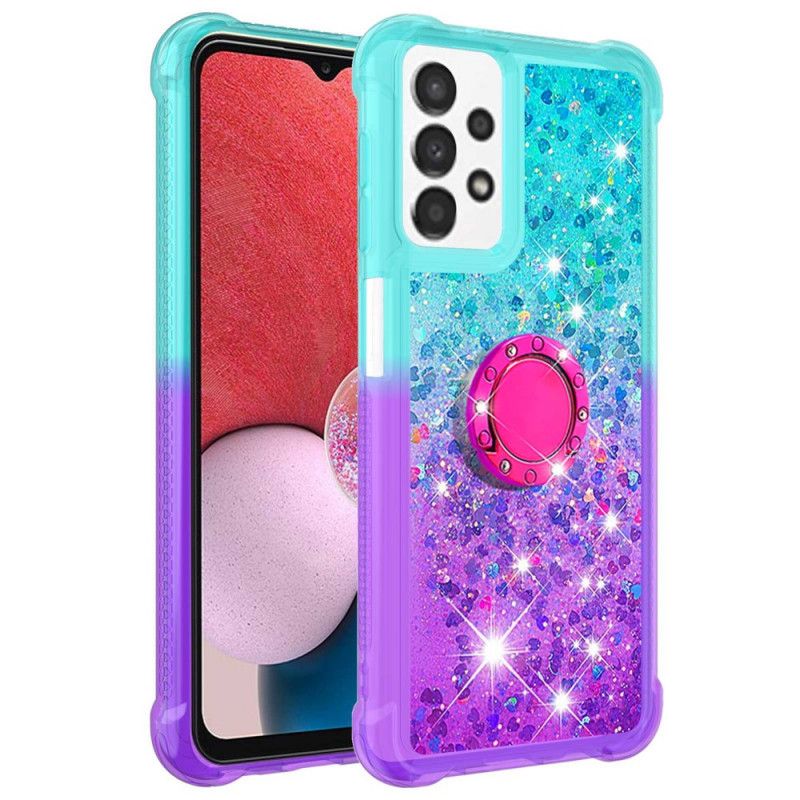 Cover Samsung Galaxy A13 Pailletring-støtte