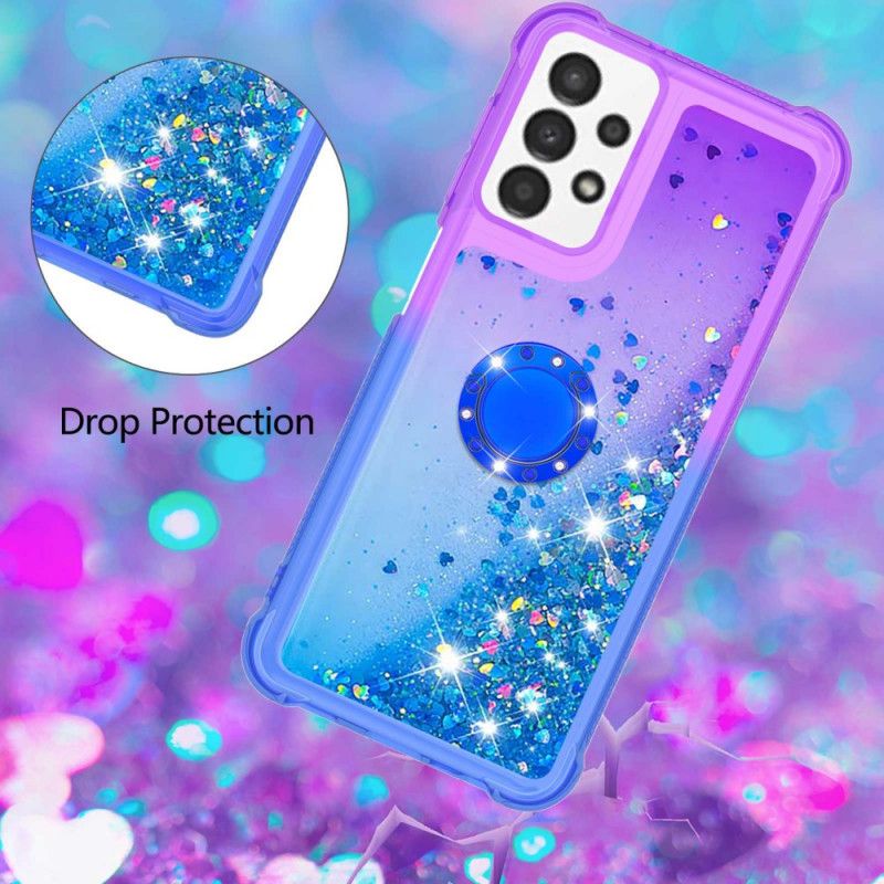 Cover Samsung Galaxy A13 Pailletring-støtte