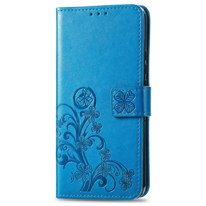 Flip Cover Samsung Galaxy A13 Abstrakte Blomster