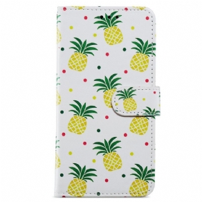 Flip Cover Samsung Galaxy A13 Flere Ananas