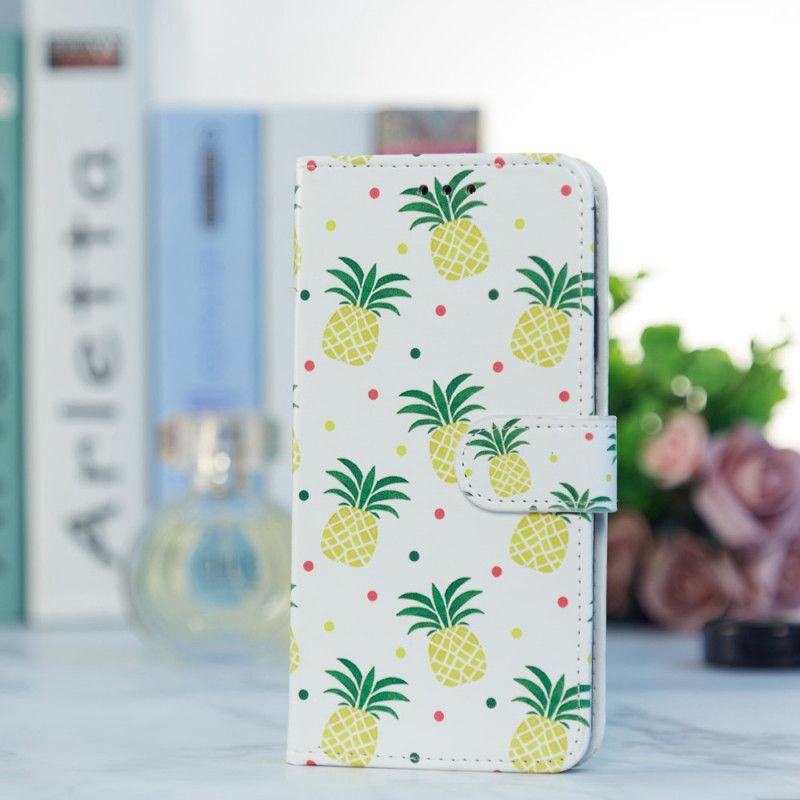 Flip Cover Samsung Galaxy A13 Flere Ananas