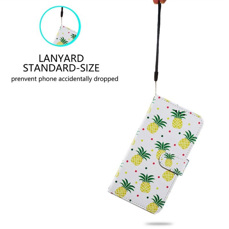 Flip Cover Samsung Galaxy A13 Flere Ananas