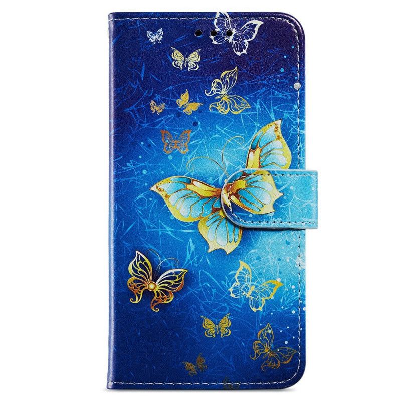 Flip Cover Samsung Galaxy A13 Flyvende Sommerfugle