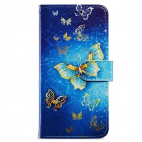 Flip Cover Samsung Galaxy A13 Flyvende Sommerfugle