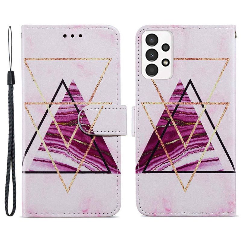 Flip Cover Samsung Galaxy A13 Intens Marmor