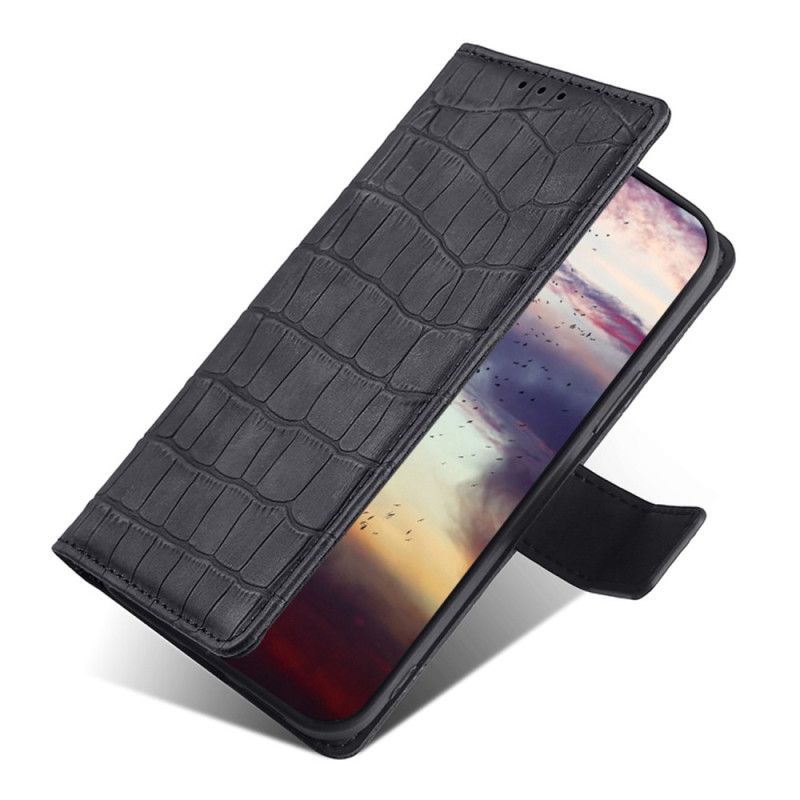 Flip Cover Samsung Galaxy A13 Krokodillehudseffekt