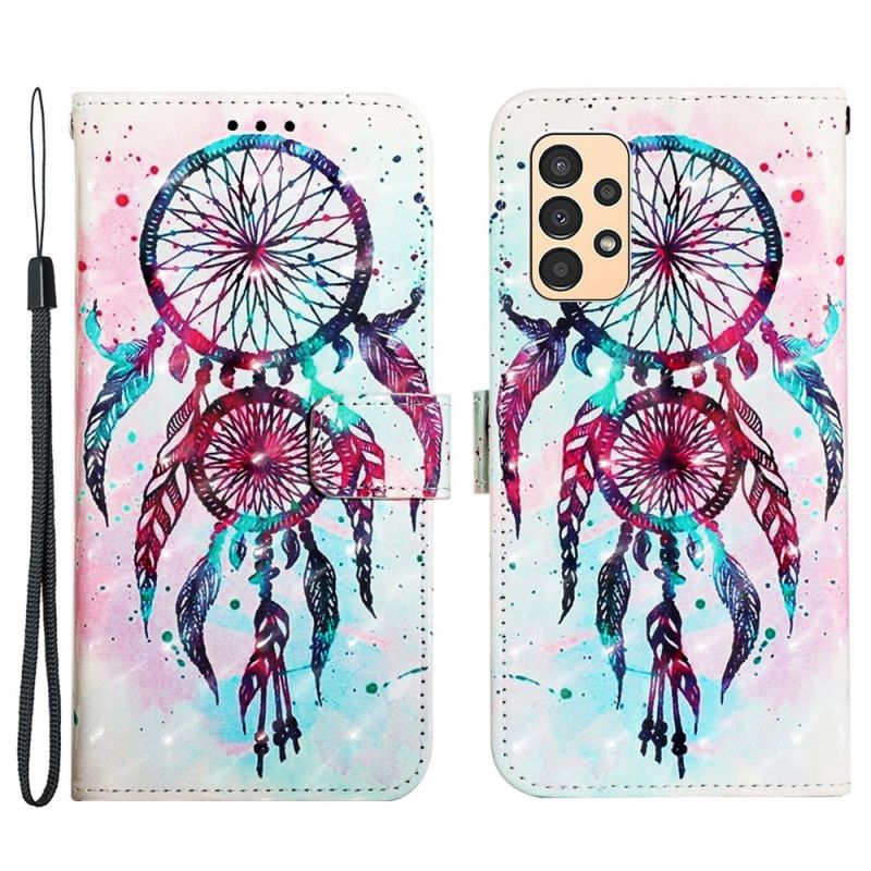 Flip Cover Samsung Galaxy A13 Med Snor Stropdrømmefanger