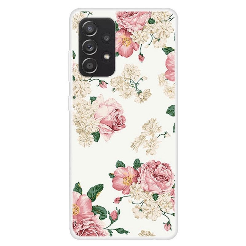 Mobilcover Samsung Galaxy A13 Frihedsblomster