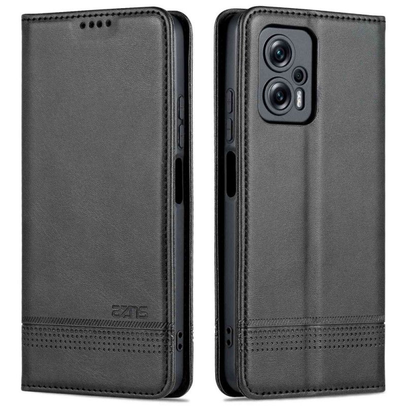 Cover Poco X4 GT Flip Cover Azns Kunstlædermærke