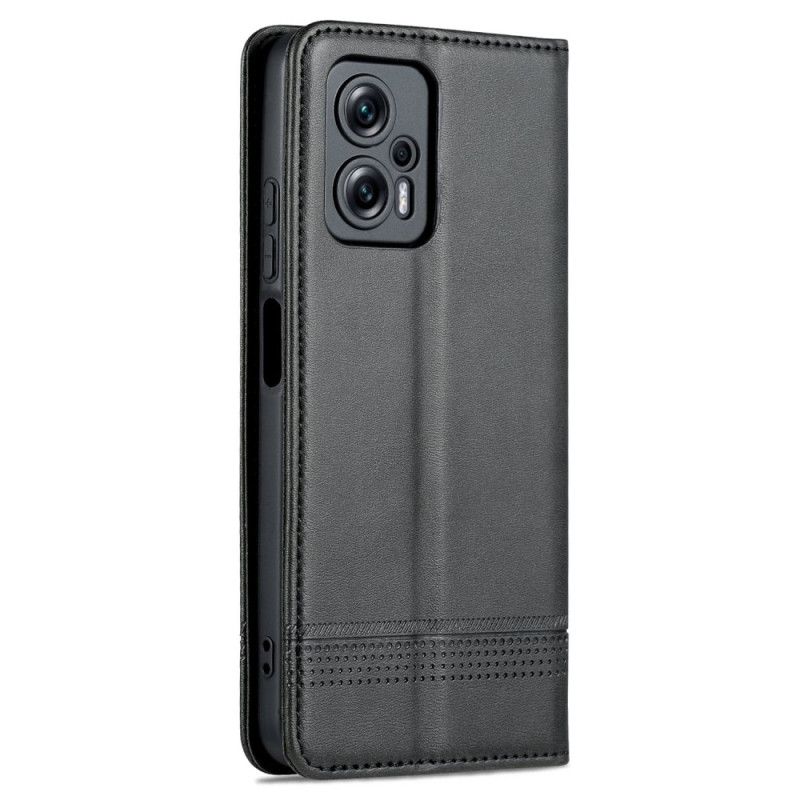 Cover Poco X4 GT Flip Cover Azns Kunstlædermærke