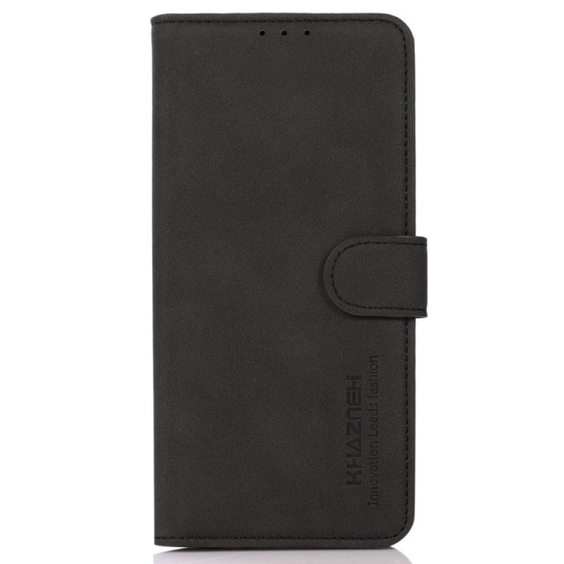 Flip Cover Poco X4 GT Khazneh Modelædereffekt