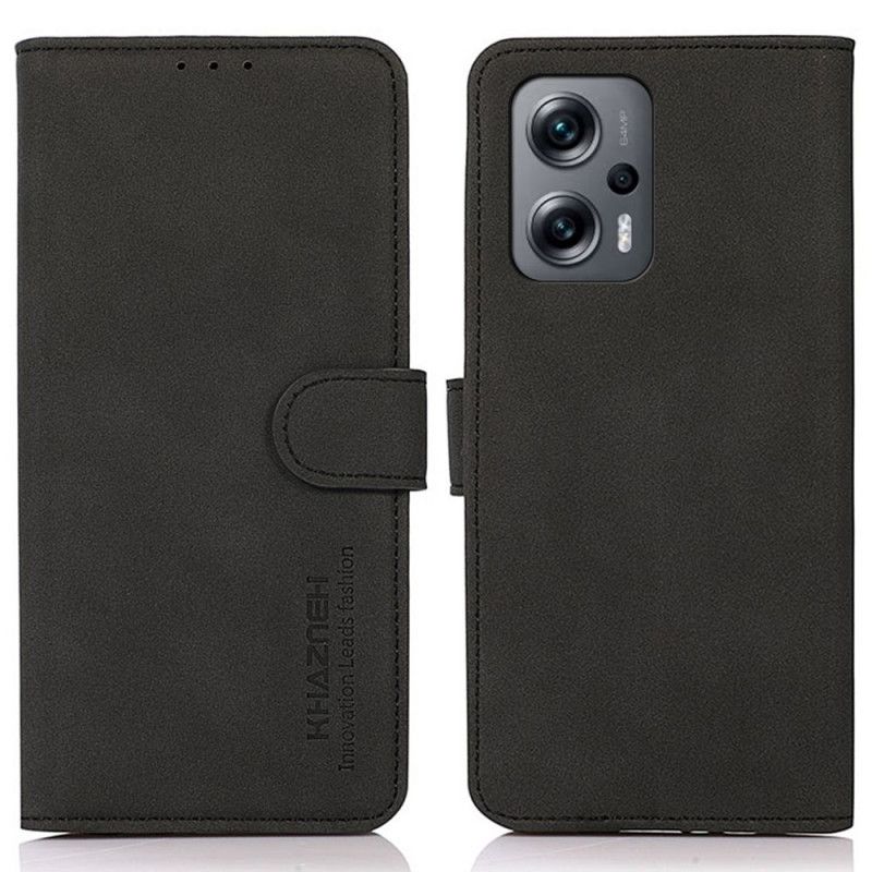 Flip Cover Poco X4 GT Khazneh Modelædereffekt