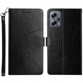 Flip Cover Poco X4 GT Med Snor Y-remdesign