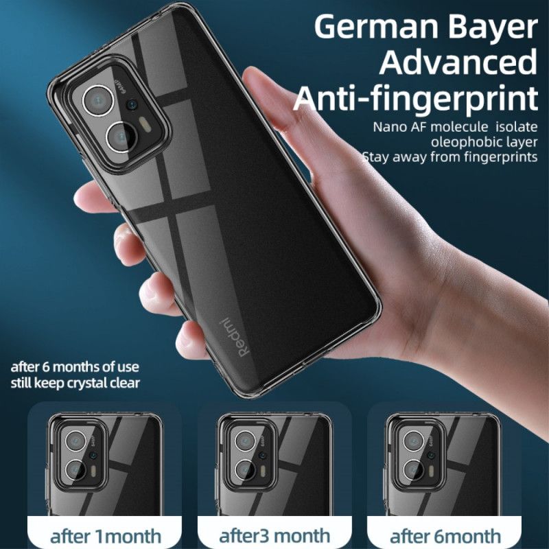 Mobilcover Poco X4 GT Transparent Fukelai