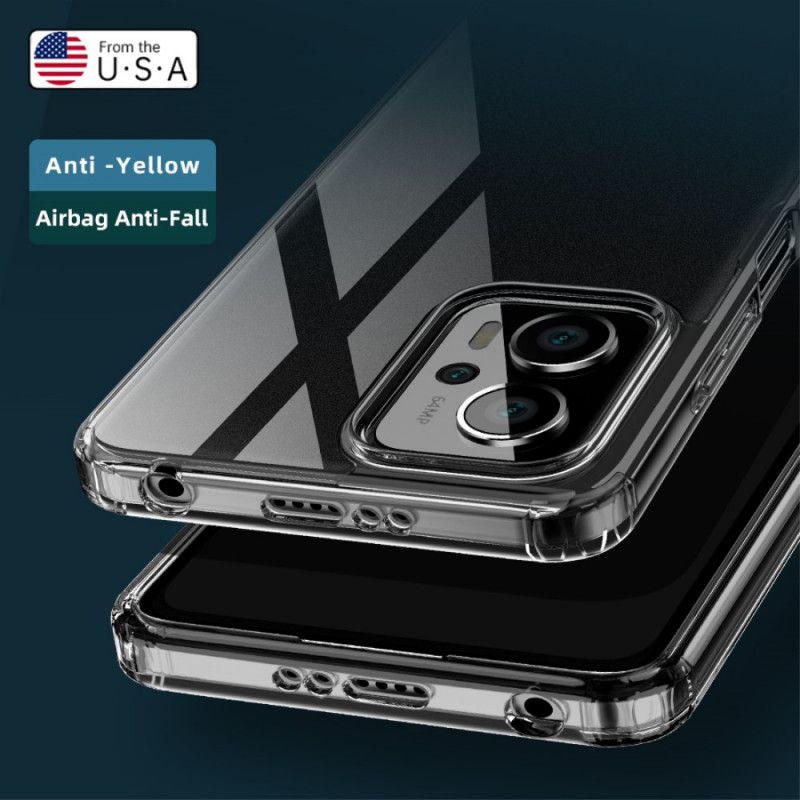 Mobilcover Poco X4 GT Transparent Fukelai