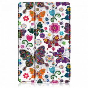 Cover Huawei MatePad Pro 12.6 Forbedrede Retro Sommerfugle Og Blomster