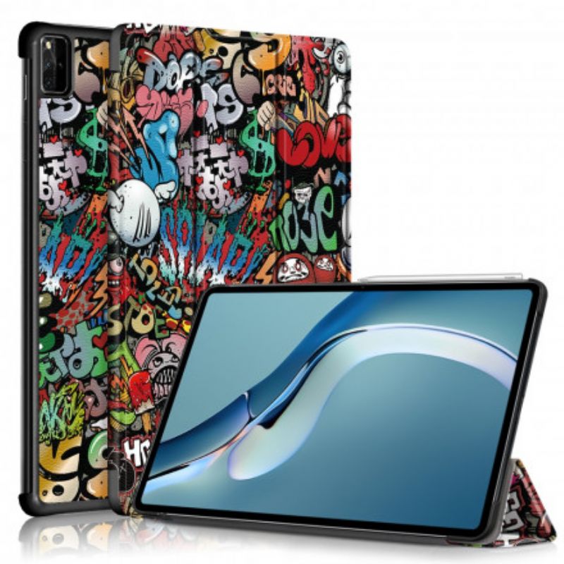 Cover Huawei MatePad Pro 12.6 Forbedret Graffiti