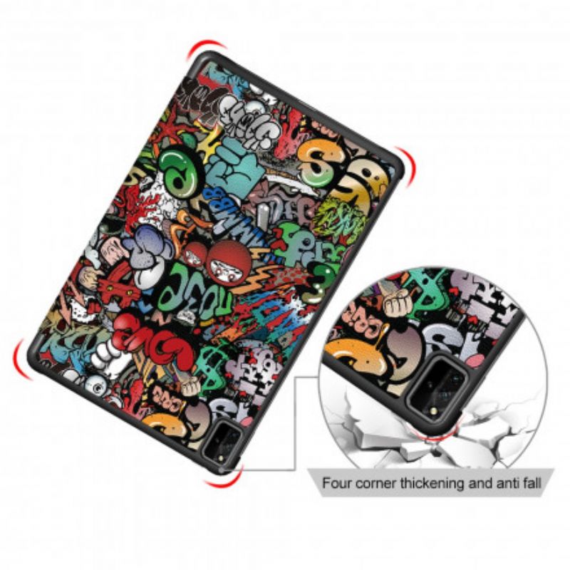 Cover Huawei MatePad Pro 12.6 Forbedret Graffiti