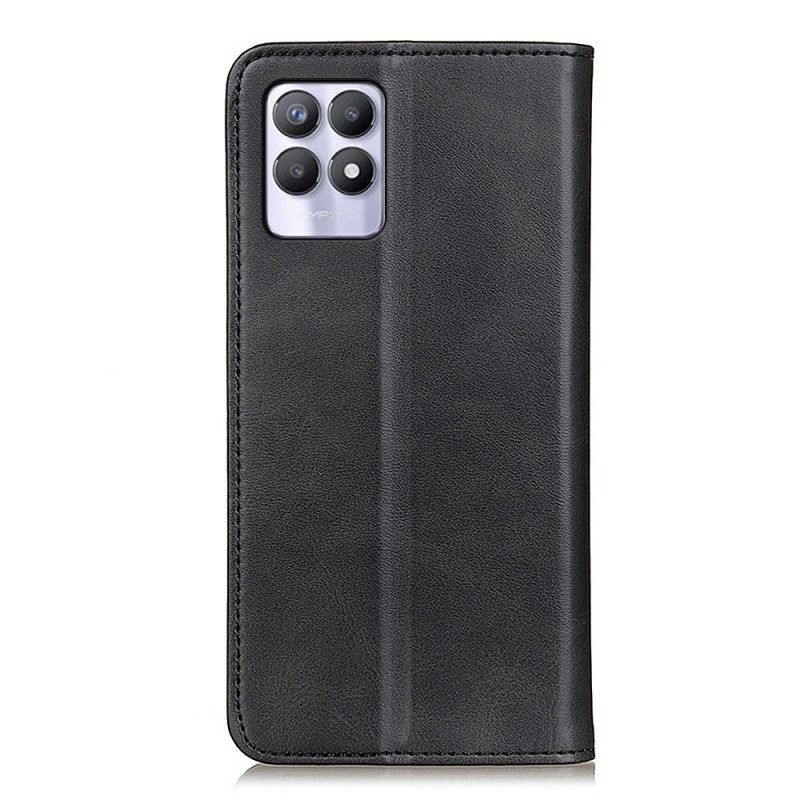 Cover Realme 8i Flip Cover Elegance Split Læder