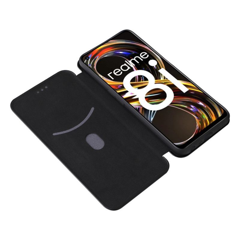 Cover Realme 8i Flip Cover Kulfiber