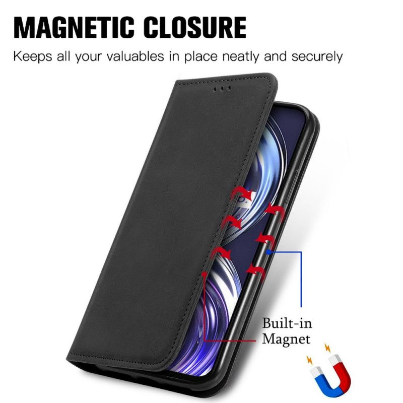 Cover Realme 8i Flip Cover Skin-touch Design