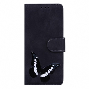 Flip Cover Realme 8i Butterfly Skin-touch