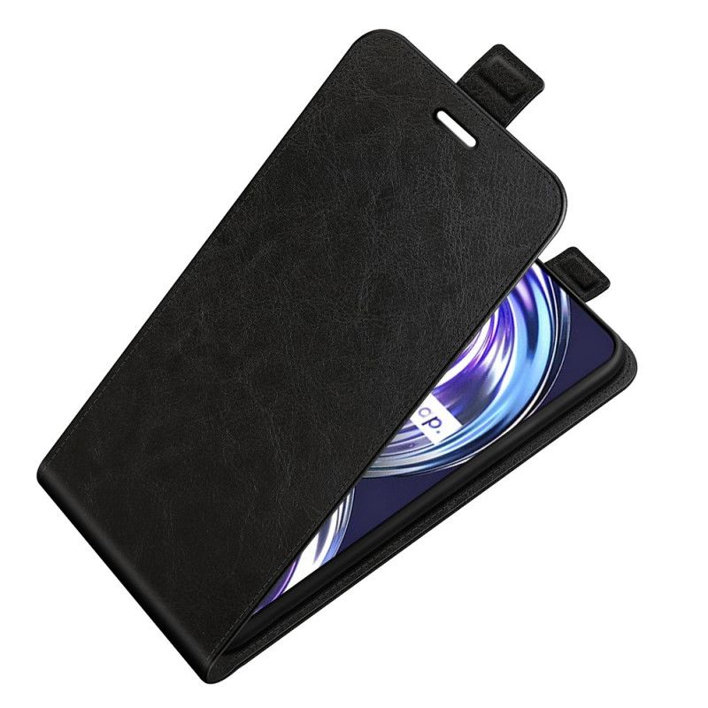 Flip Cover Realme 8i Læder Cover Retro Foldning