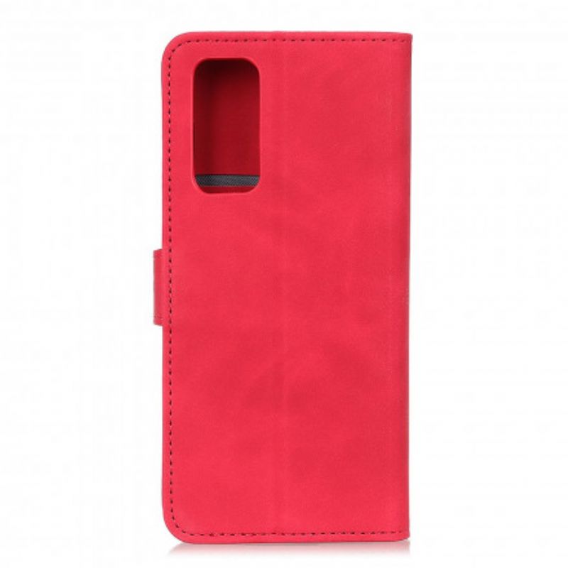 Flip Cover Oppo Find X3 Neo Mat Vintage Lædereffekt Khazneh