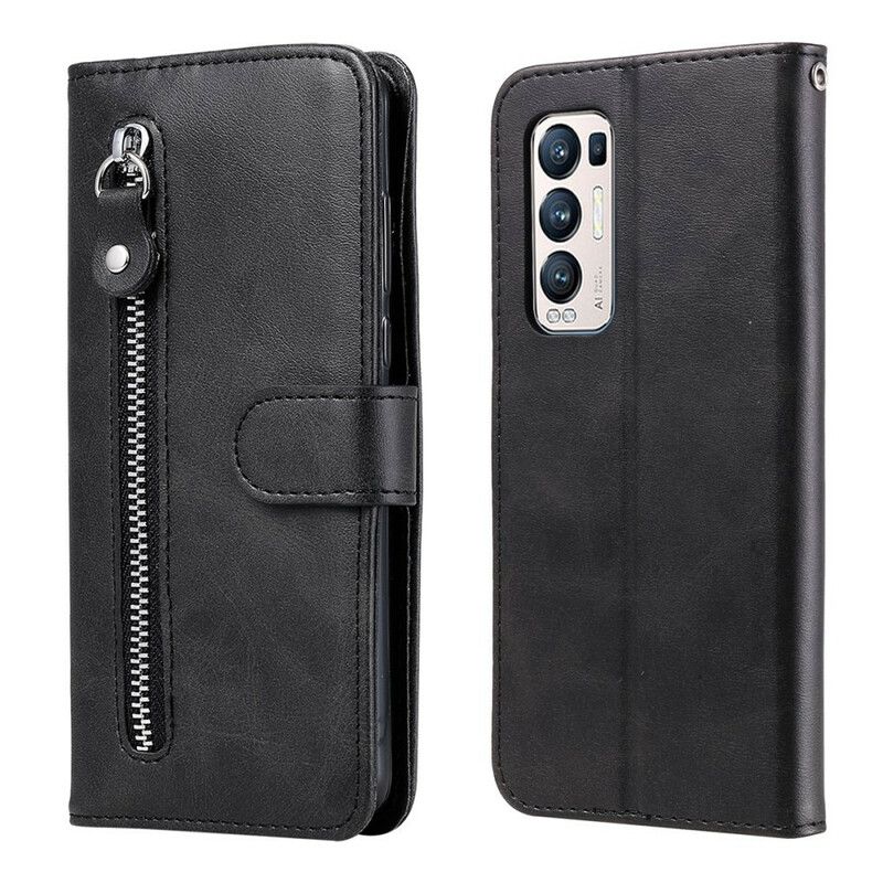 Flip Cover Oppo Find X3 Neo Vintage Pung