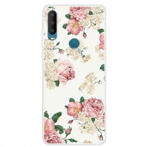 Mobilcover Alcatel 1S / 3L (2020) Frihedsblomster